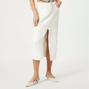 Mavi Jeans White Denim Skirt
